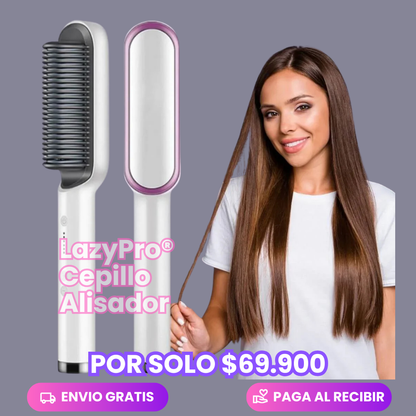 Lazypro® Cepillo Alisador 2 en 1