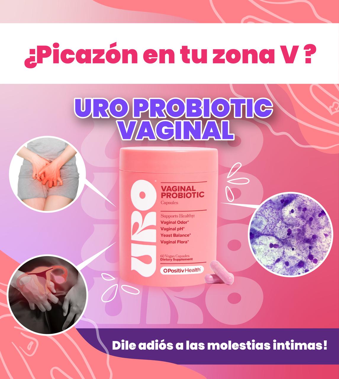 URO PROBIÓTICOS™-Protege tu zona V de malos olores e infecciones-ENVÍO GRATIS