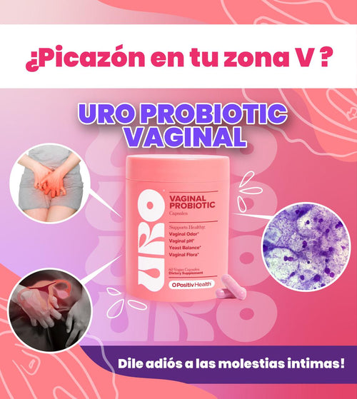 URO PROBIÓTICOS™-Protege tu zona V de malos olores e infecciones-ENVÍO GRATIS